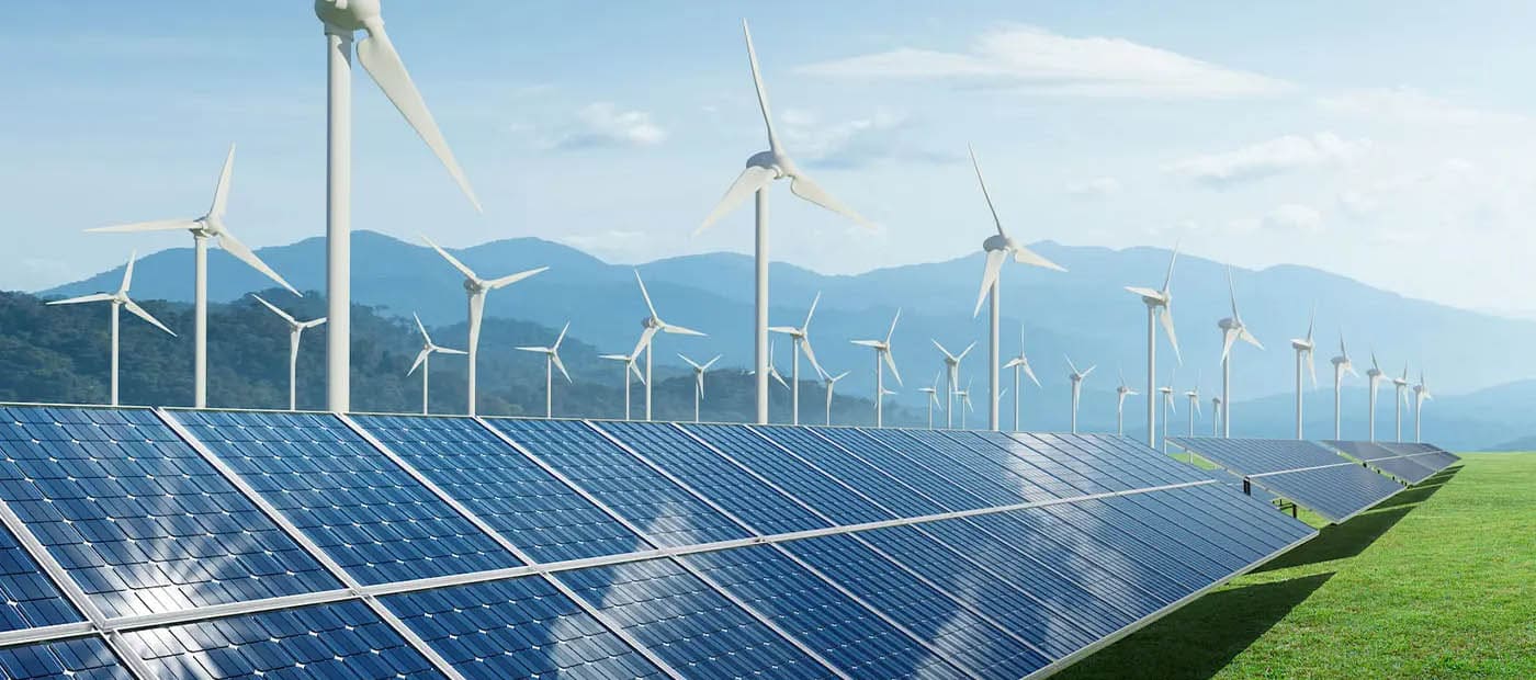 Commercial solar energy installation