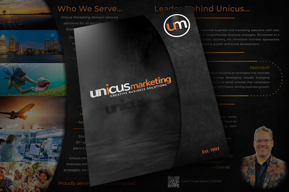 Introducing Our New Brochure: A Fresh Look for Unicus Marketing